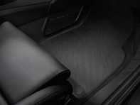 Carbon floor mats with Leather edging. Porsche RHD - Right hand drive 981 / 981C / 991 / 718 - 98204480000